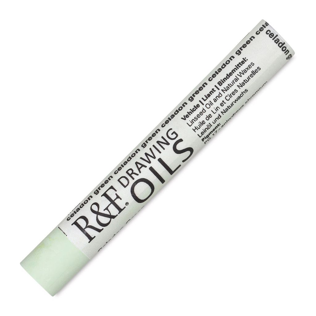 R&amp;F Drawing Oils Celadon Green 12ml