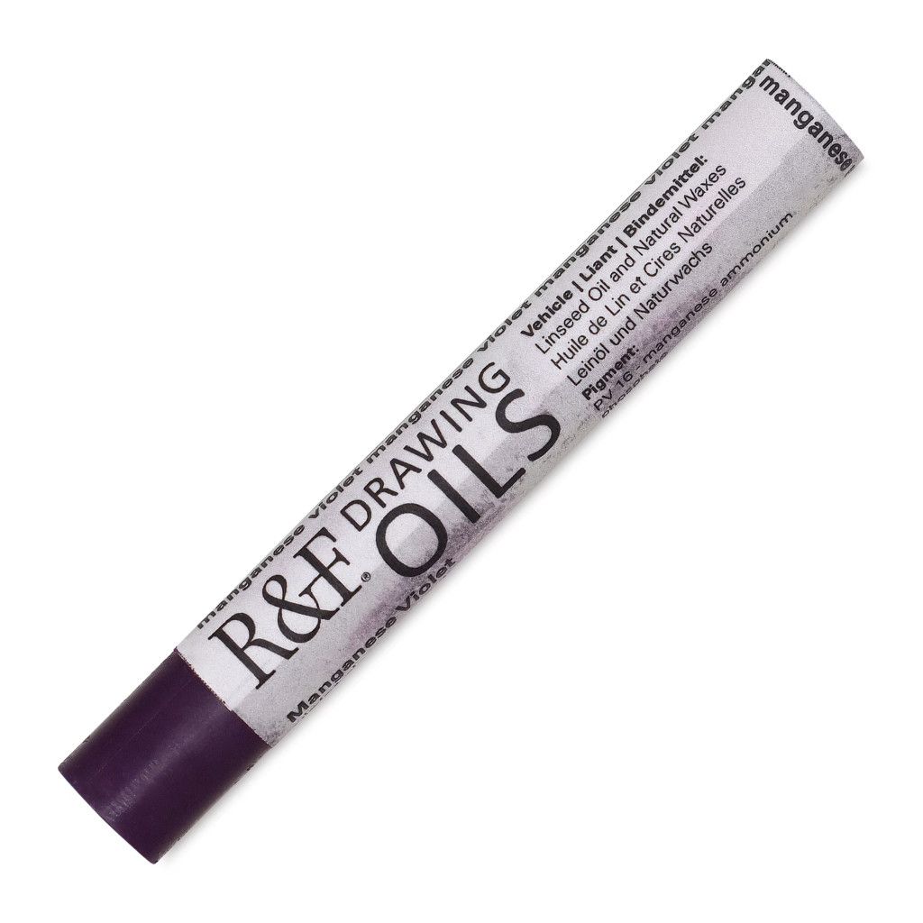 R&amp;F Drawing Oils Manganese Violet 12ml