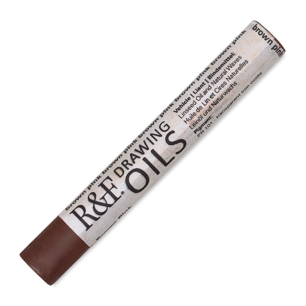 R&amp;F Drawing Oils Brown Pink 12ml