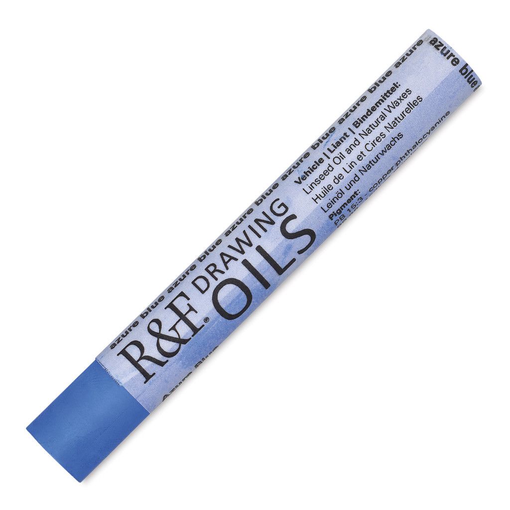 R&amp;F Drawing Oils Azure Blue 12ml