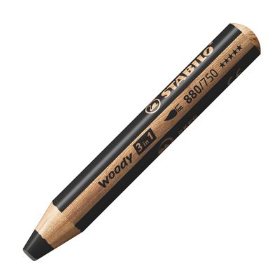 Stabilo Woody 880- EXTRA-THICK BLACK