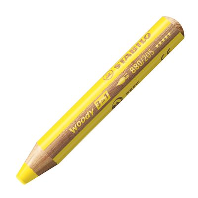 Stabilo Woody 880- EXTRA-THICK YLW