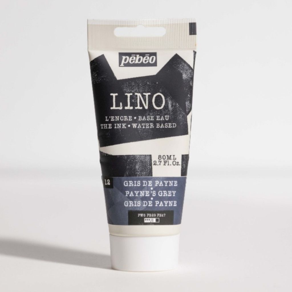 PEBEO LINOCUT INK 80 ML PAYNE'S GREY