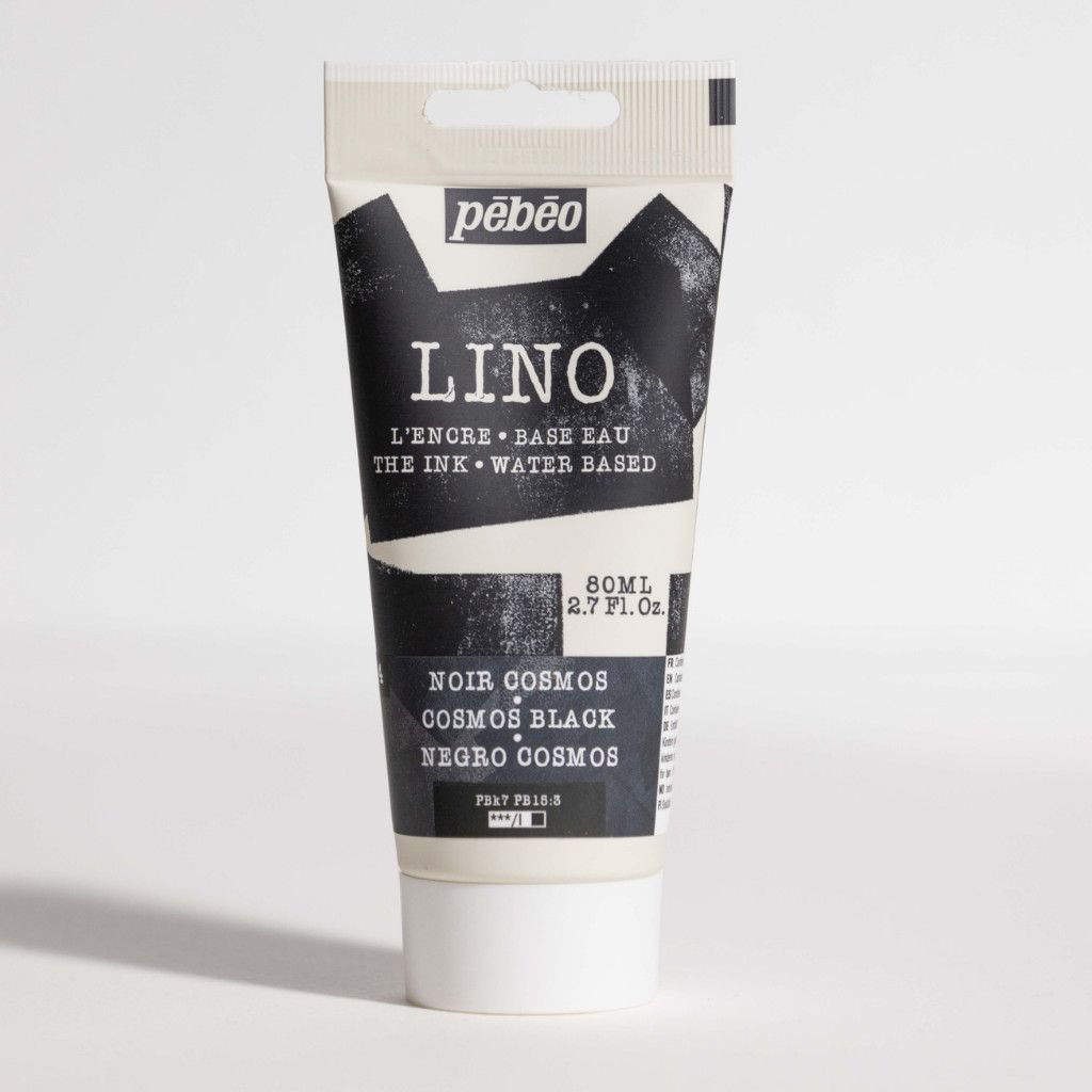PEBEO LINOCUT INK 80ML COSMOS BLACK