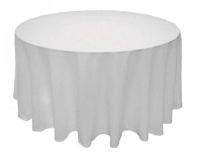 Nappe ronde BLANCHE 220cm