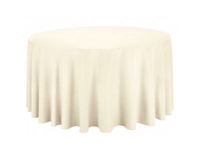 Nappe ronde IVOIR 220cm