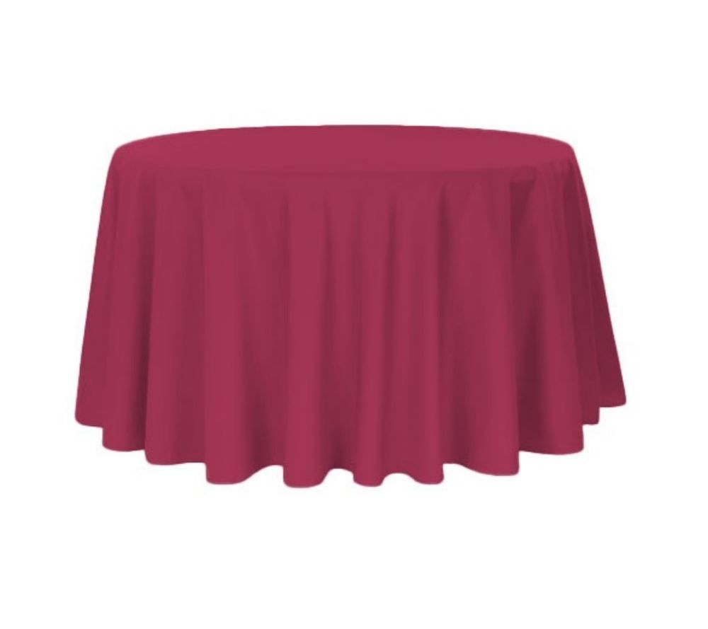Nappe ronde FUSCHIA 220cm