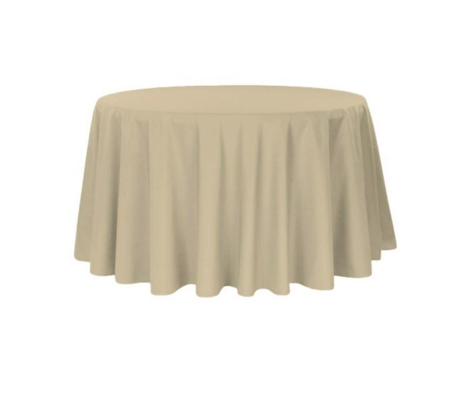 Nappe ronde SABLE 220cm