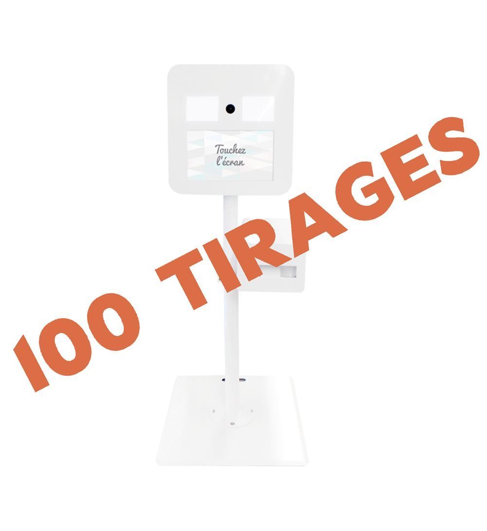 Borne à selfie 100 Tirages