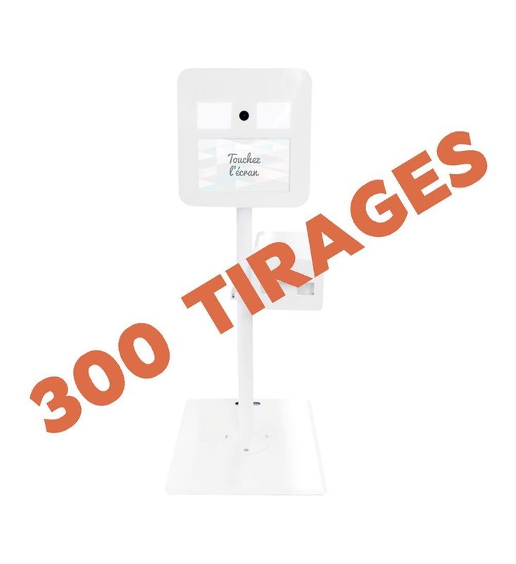 Borne à selfie 300 Tirages