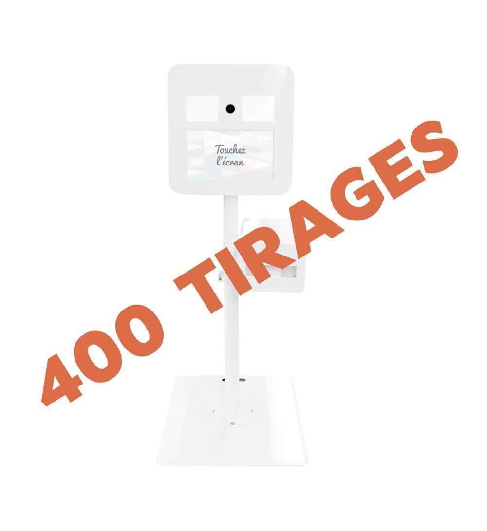 Borne à selfie 400 Tirages