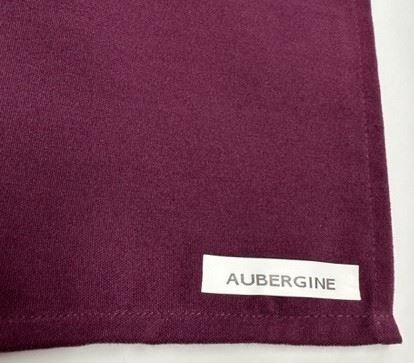 Serviette de table AUBERGINE