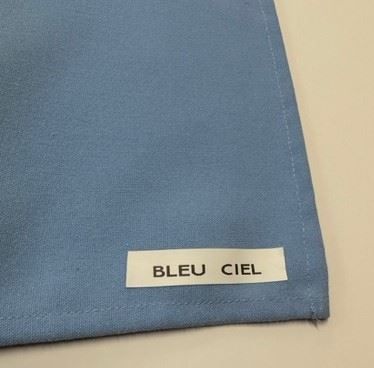 Serviette de table BLEU CIEL