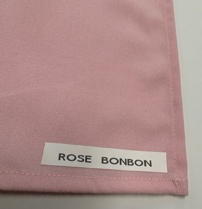 Serviette de table ROSE BONBON