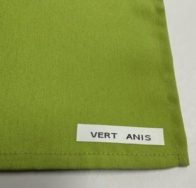 Serviette de table VERT ANIS Serviette de table VERT ANIS