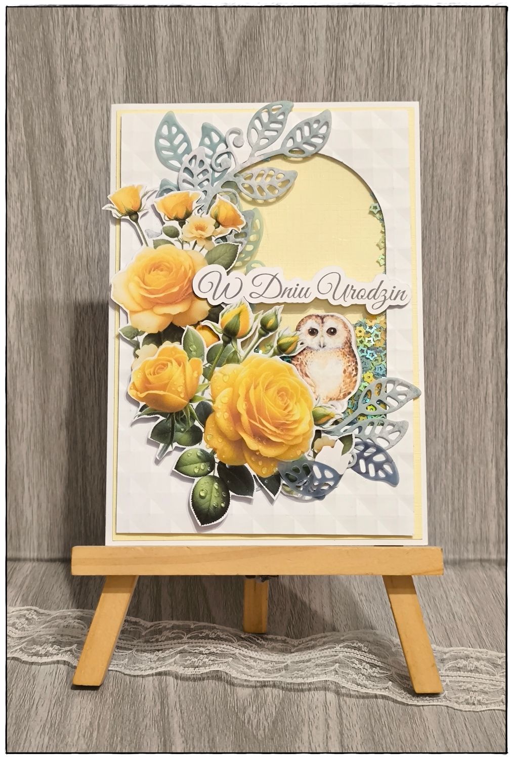 Kartka urodzinowa &quot;Mały gest, wielka radość”