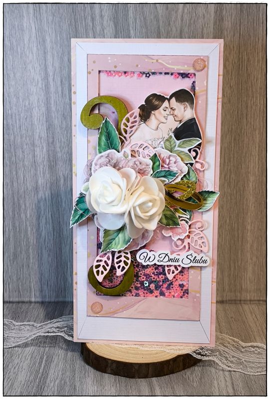 Kartka ślubna &quot;Z miłością&quot;