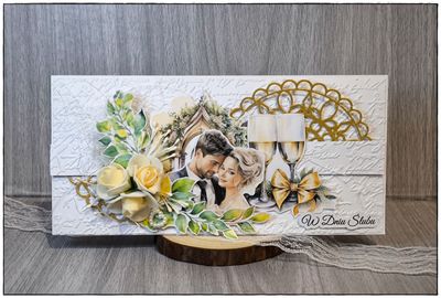 Kartka ślubna &quot;Szczęśliwa Para&quot;