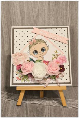 Kartka na roczek &quot;Kwiatowe marzenie”