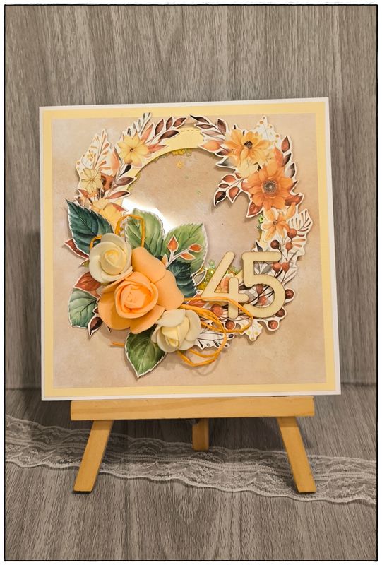 Kartka &quot;Kwiatowe 45&quot;