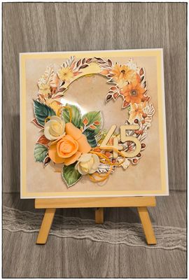 Kartka &quot;Kwiatowe 45&quot;