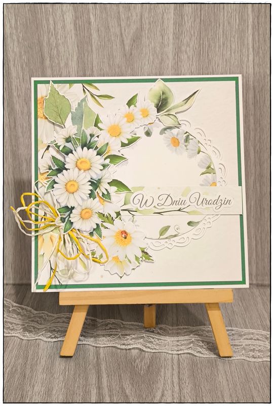 Kartka „Radość w kopercie.”