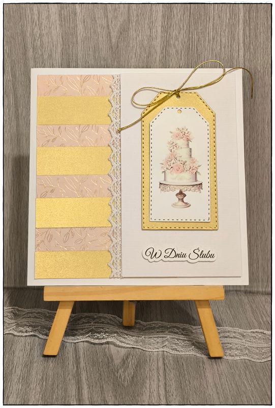 Kartka Ślubna &quot;Piękno w prostocie&quot;