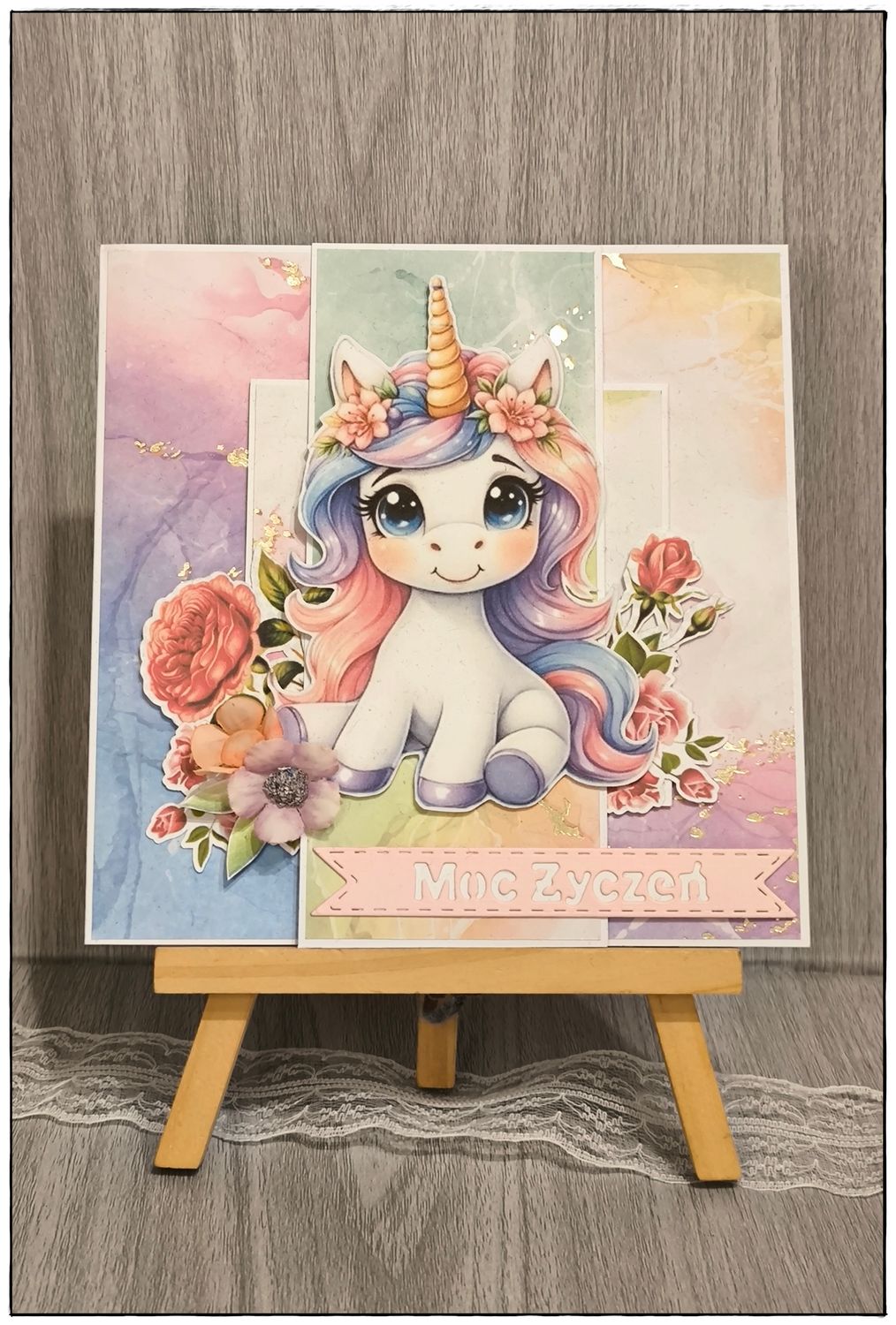 Kartka dziewczęca &quot;Pełna magii&quot;