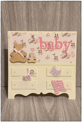 Karta dziewczęca &quot;Baby komoda&quot;