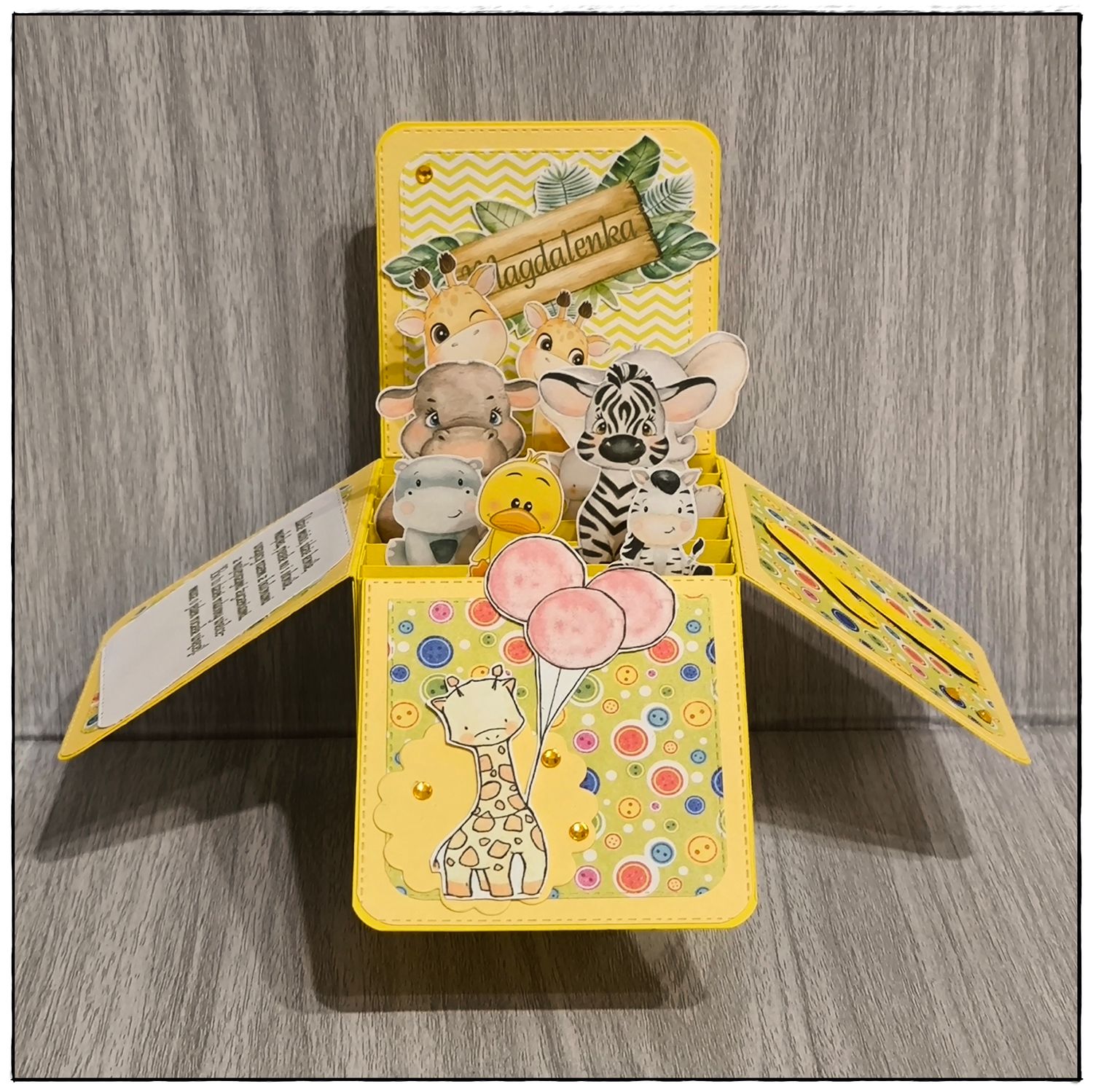 Pop up box &quot;Roczek Magdaleny&quot;