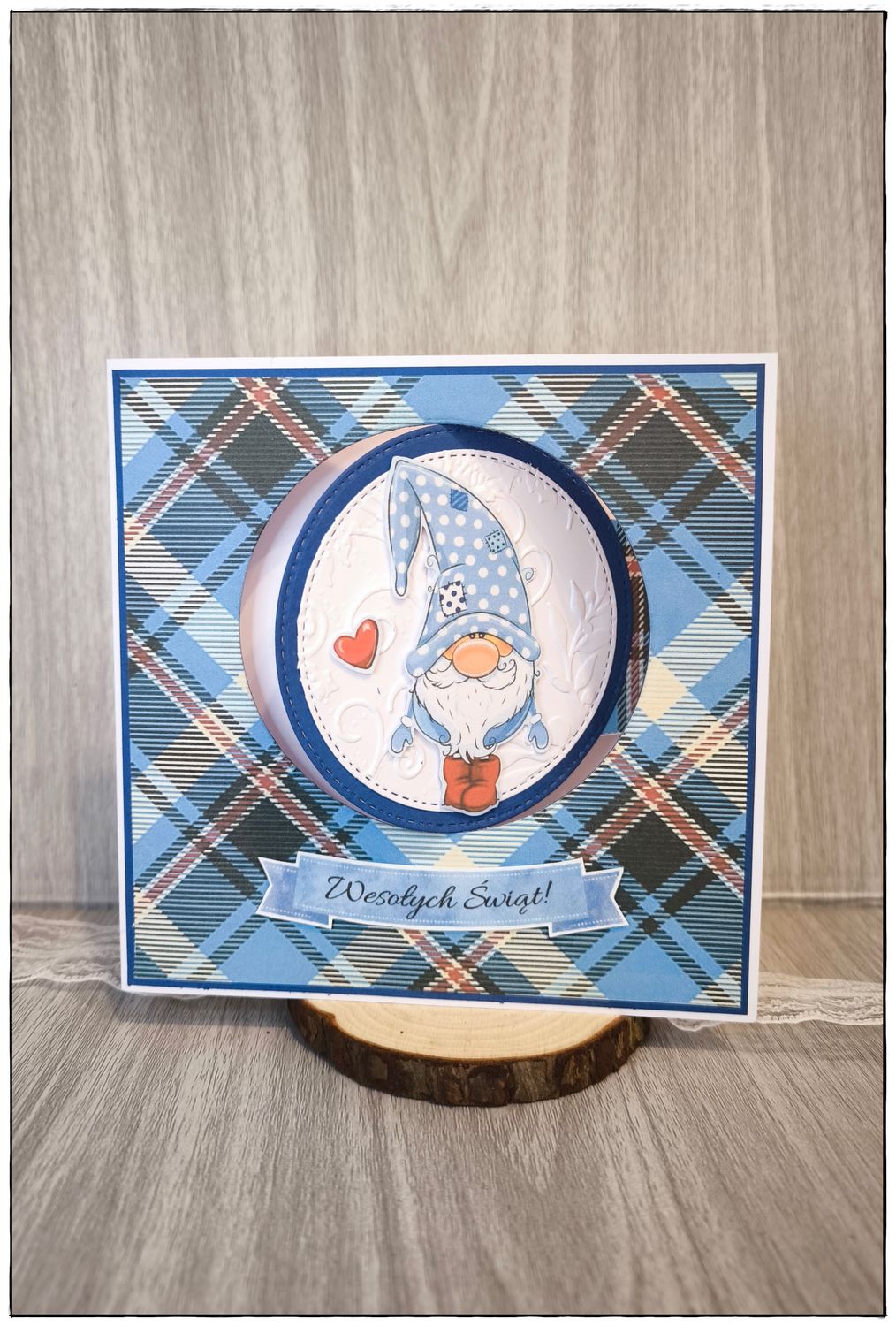 Kartka świąteczna &quot;Wesołe święta z elfem”