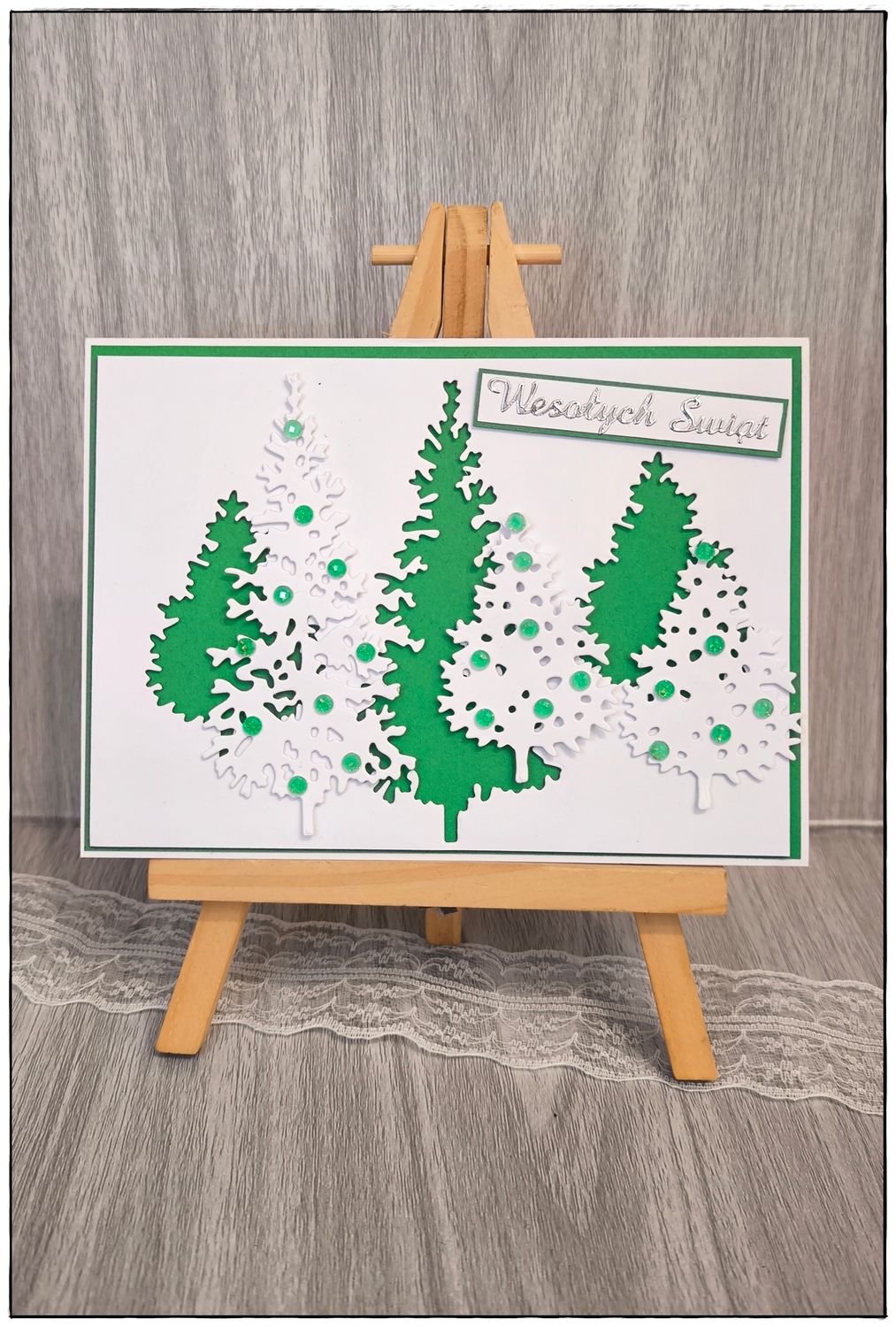 Kartka świąteczna &quot;Choinko piękna jak las&quot;
