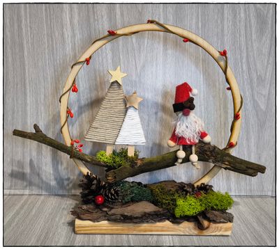 Stroik świąteczny Krasnal