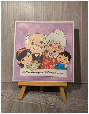 Kartka okolicznościowa "Kochanym Dziadkom"