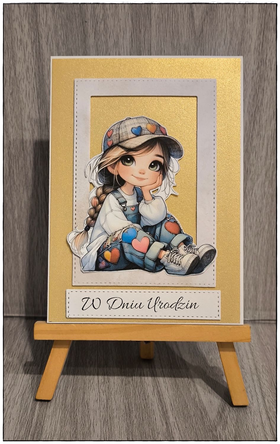 Kartka okolicznościowa "W Dniu Urodzin"