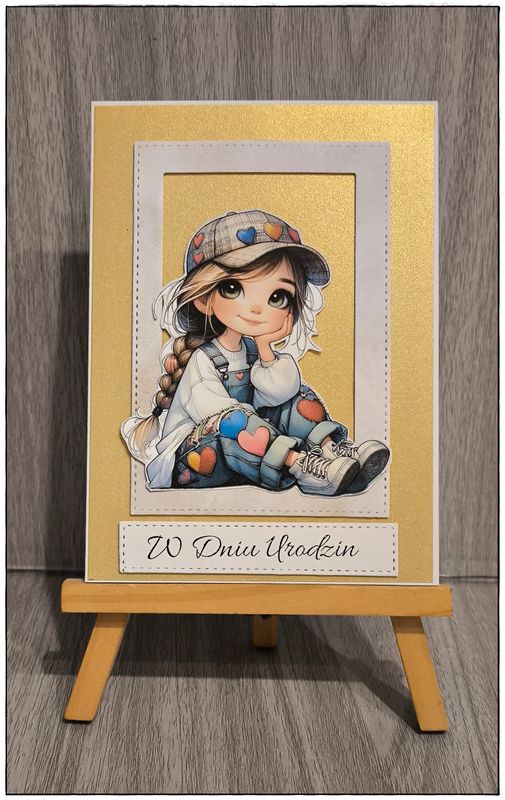Kartka okolicznościowa "W Dniu Urodzin"