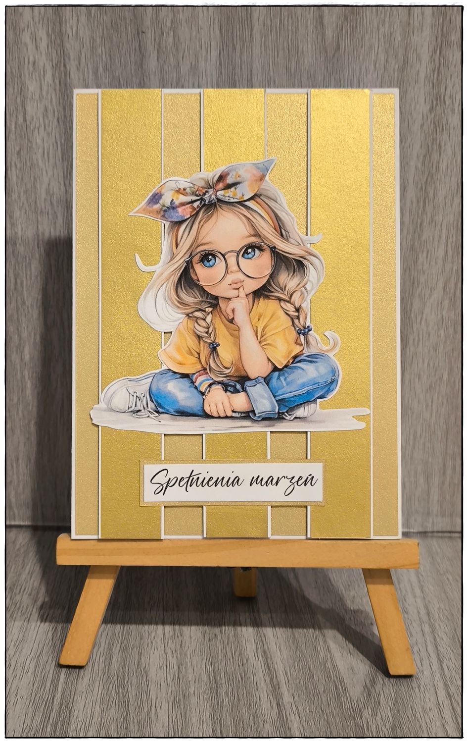 Kartka okolicznościowa "Spełnienia marzeń"