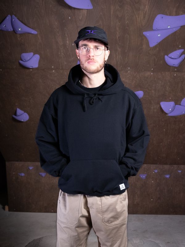 HEAVY HOODIE OVERSIZED UNISEX BLACK HEAVY HOODIE OVERSIZED UNISEX BLACK