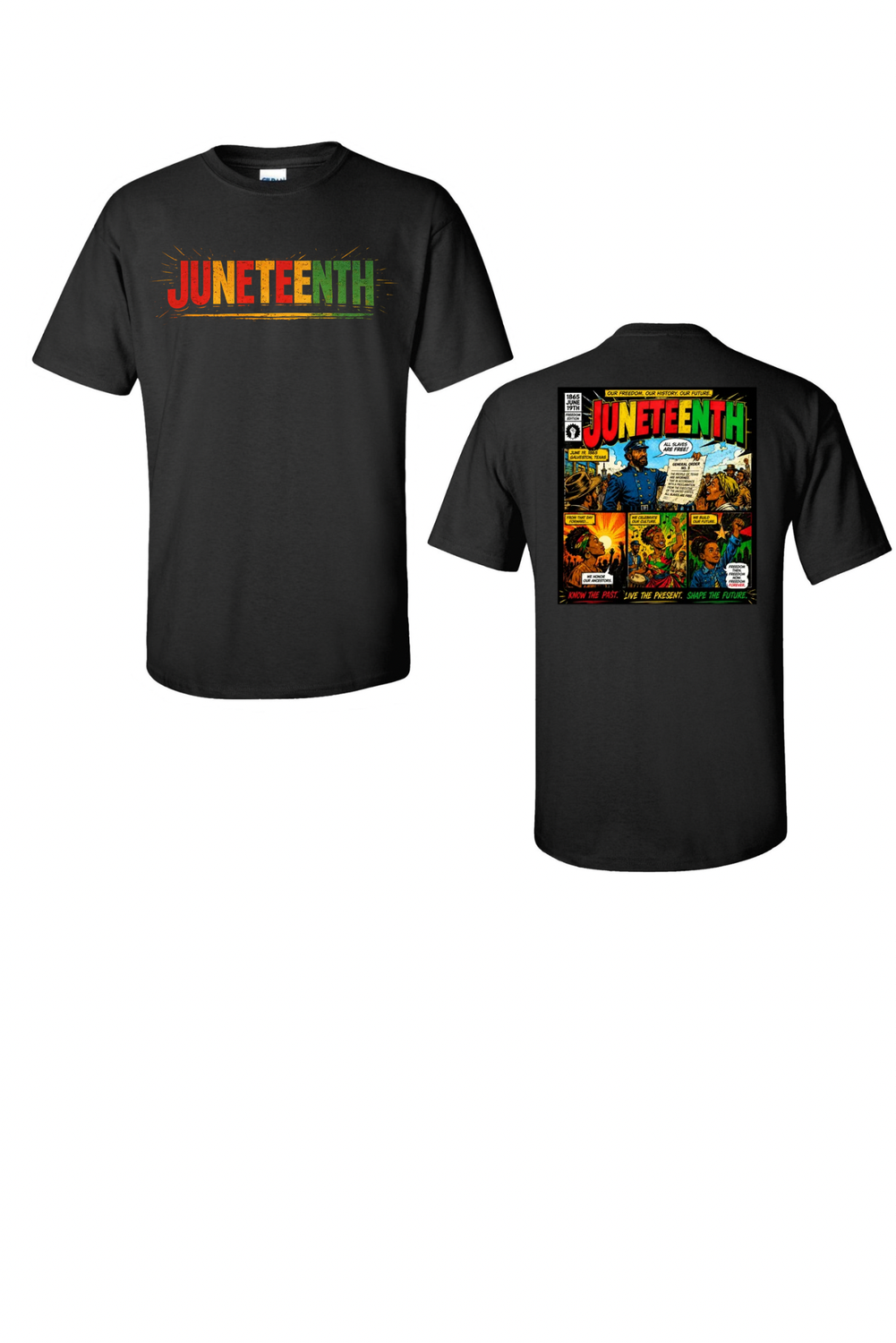 Juneteenth Freedom Day Comic Art