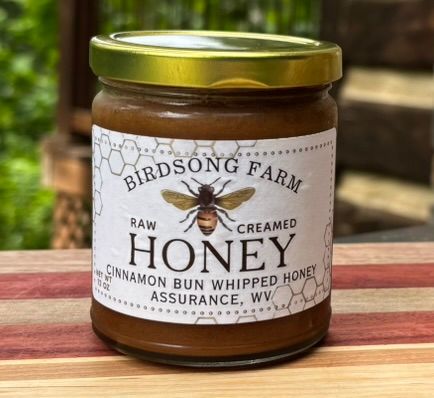 Cinnamon Bun Honey - 12 ounce Jar