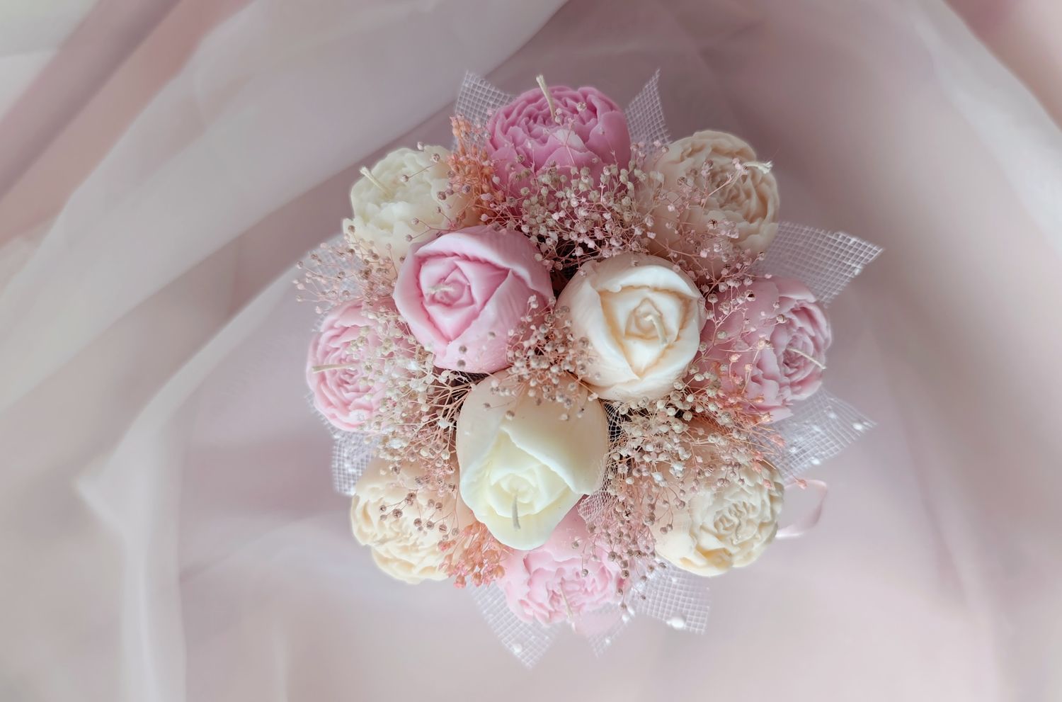 Candle Box &quot;Romantyczny Róż&quot; – 240 g