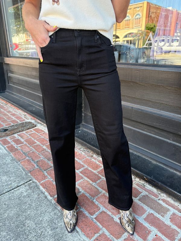 TRACEY HIGH RISE STRAIGHT INSEAM 30"
