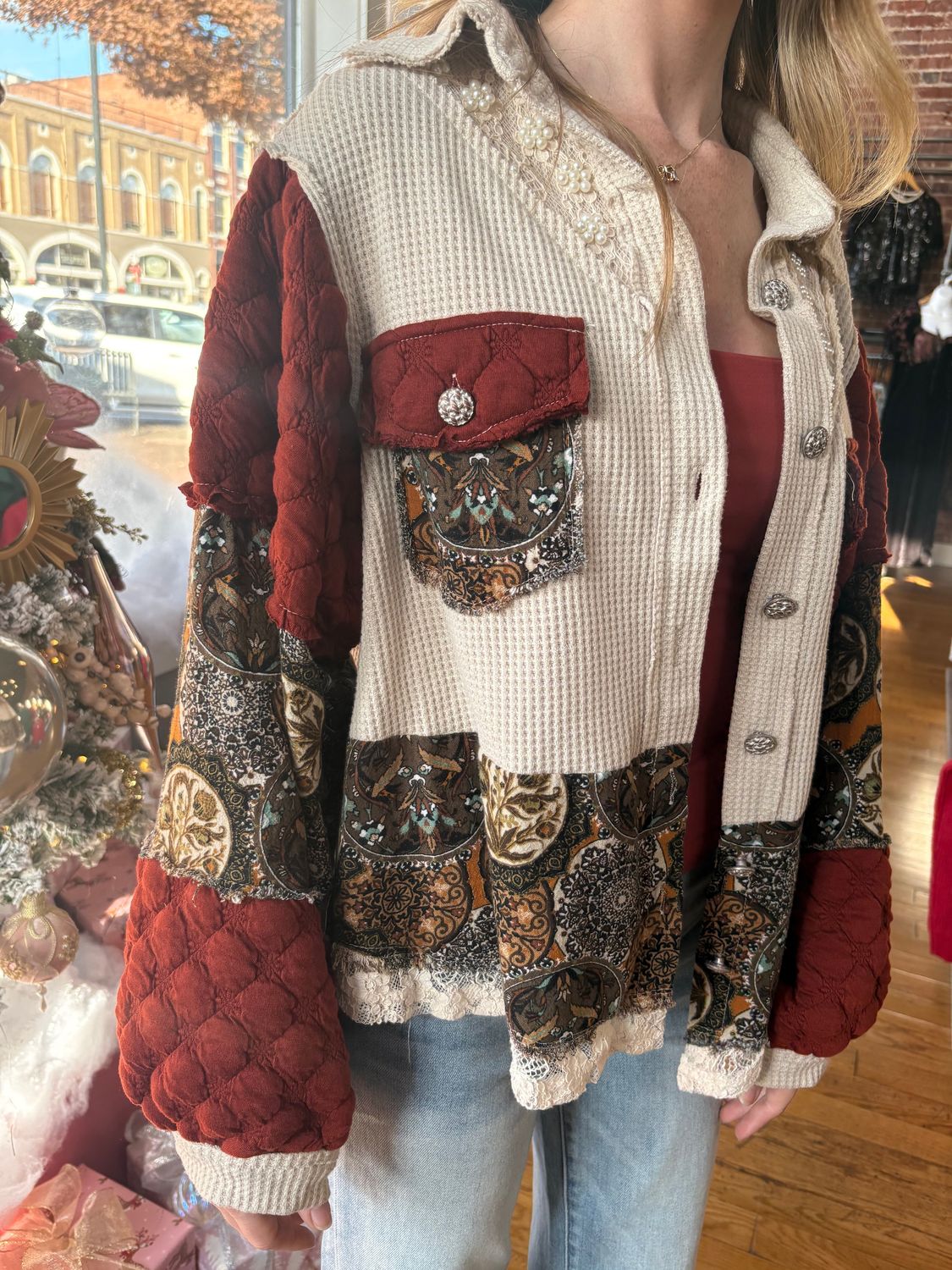 BRICK HOUSE KNIT JACKET