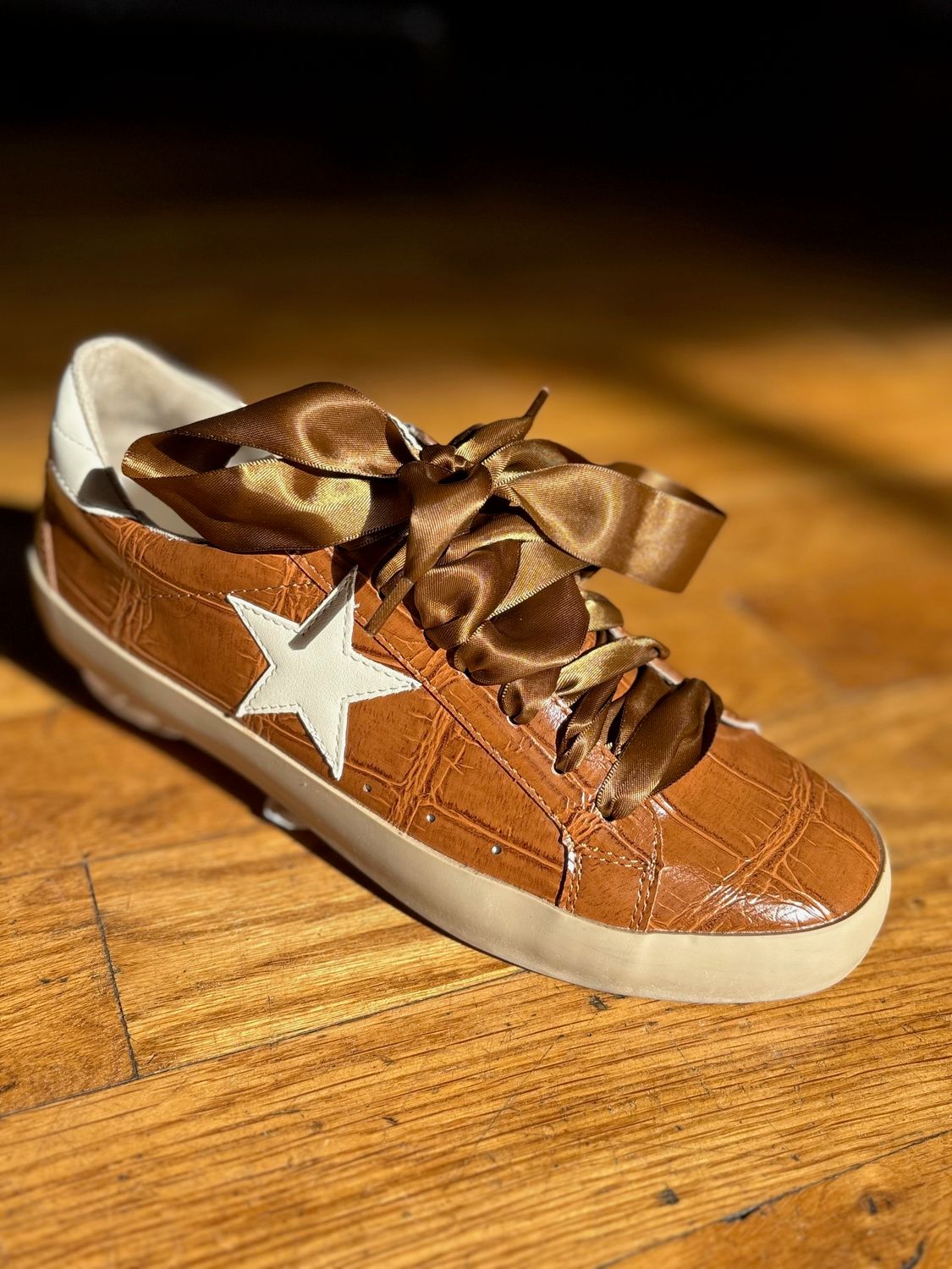 PAULA CAMEL CROCODILE