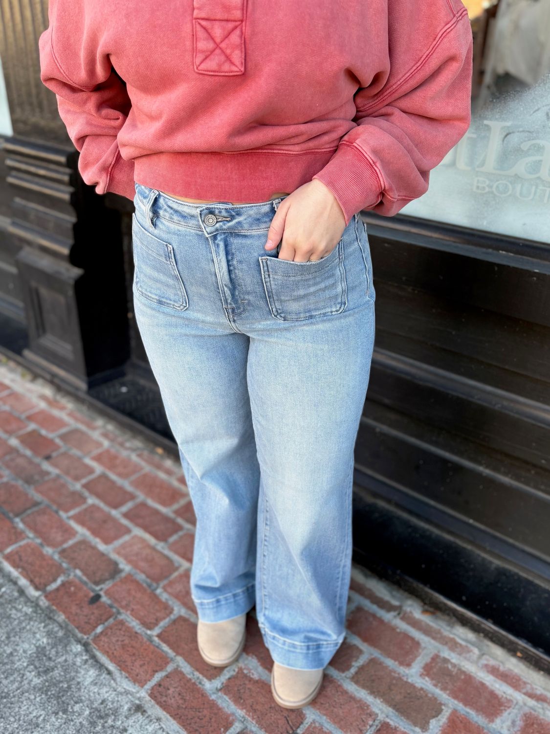 NORI HIGH WAIST 31" INSEAM WIDE LEG