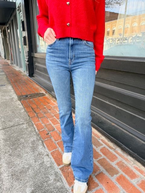 31" INSEAM HAPPI HIGH RISE FLARE