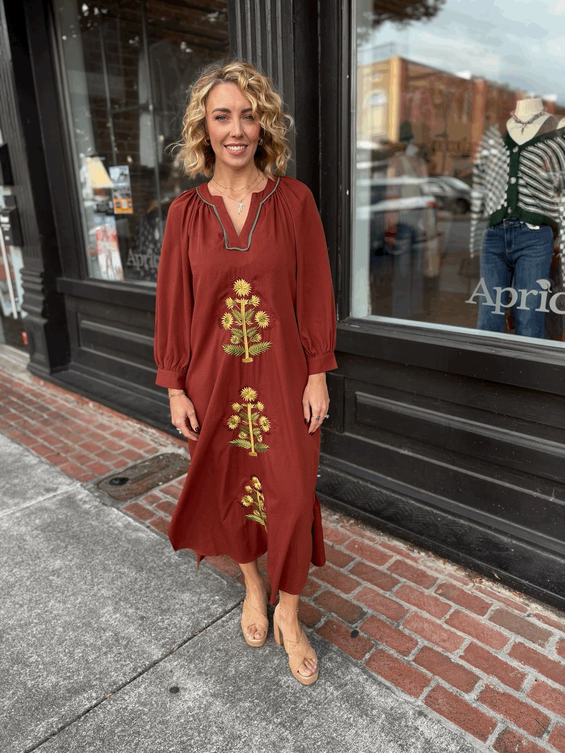 AUTUMN SUNRISE MAXI DRESS