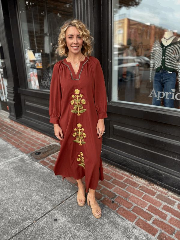 AUTUMN SUNRISE MAXI DRESS