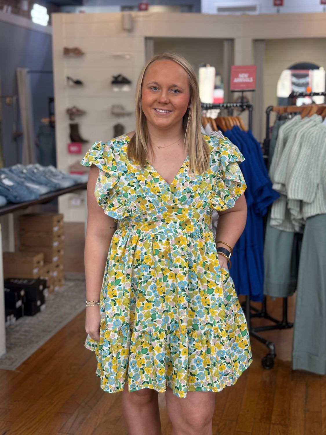 ICED TEA AFTERNOON MINI DRESS