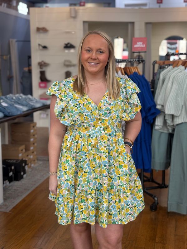 ICED TEA AFTERNOON MINI DRESS